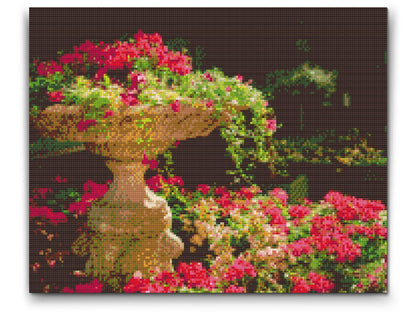 Diamond Painting - Blomsterfontæne