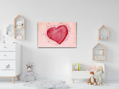 Diamond Painting - Red Heart