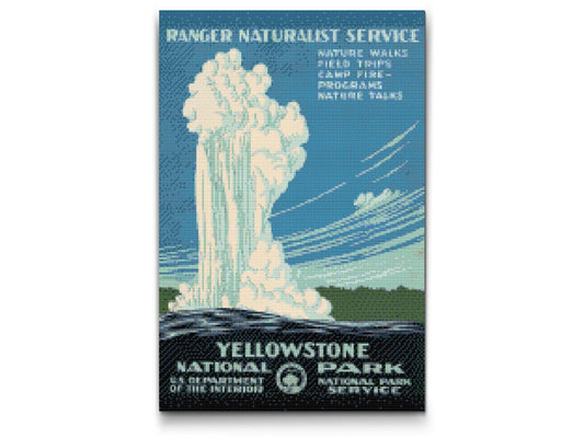 Diamond Painting - Vintage Yellowstone