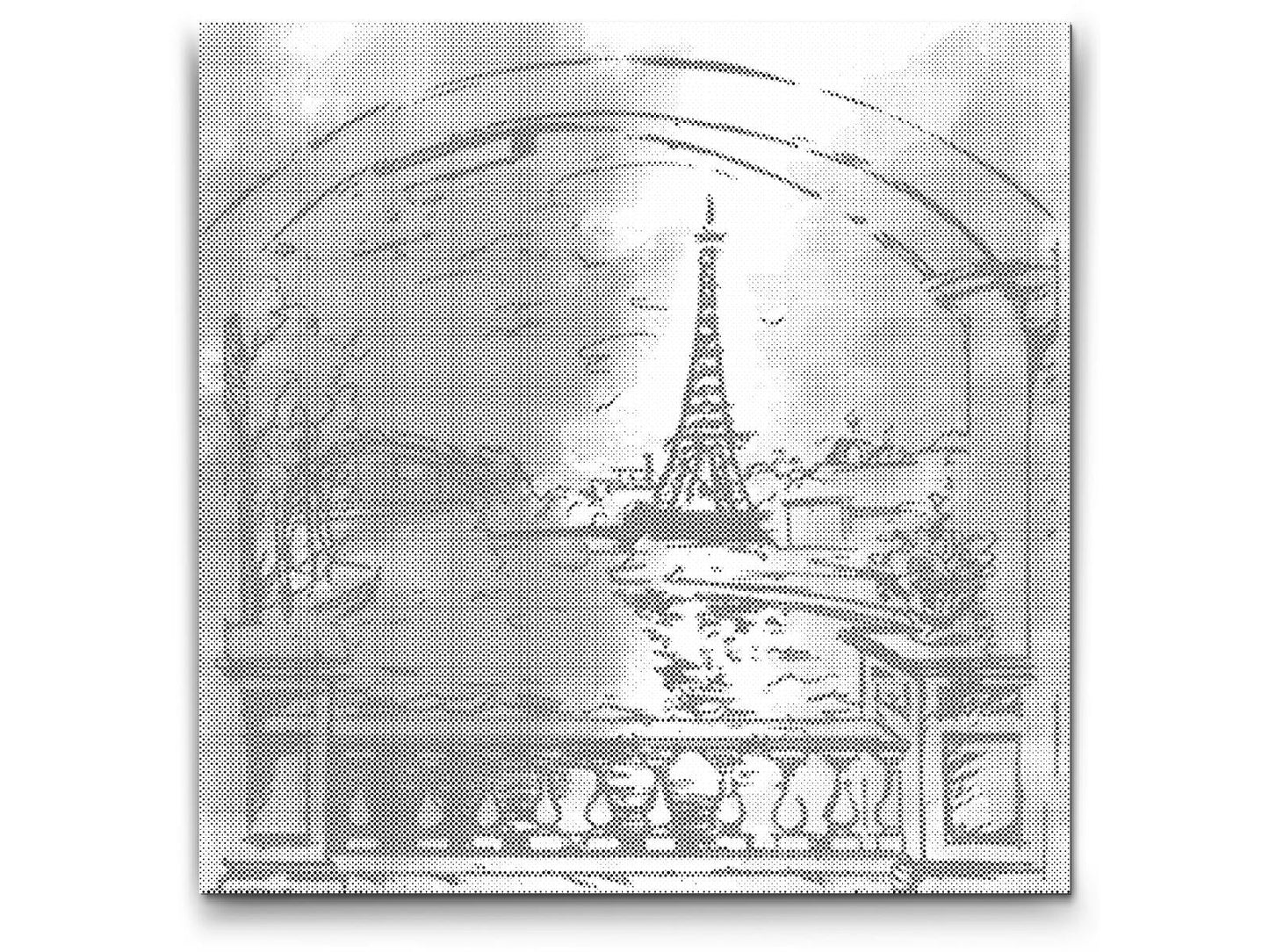 Mal-med-prikker -  Paris 1
