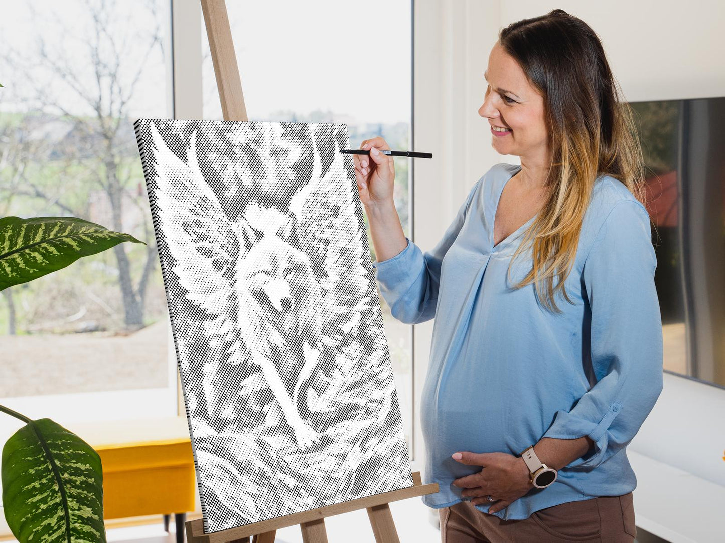 Mal-med-prikker -  Engleulv