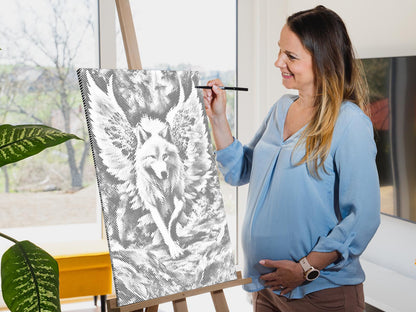 Mal-med-prikker -  Engleulv