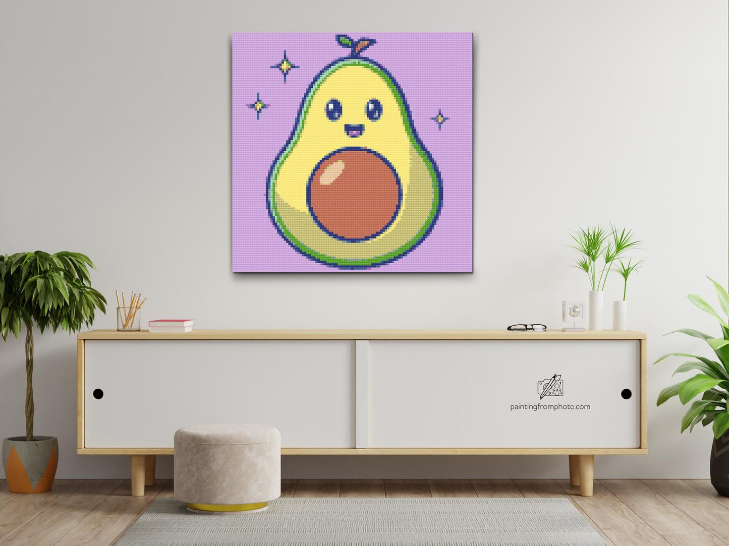 Diamond Painting - Sød avocado