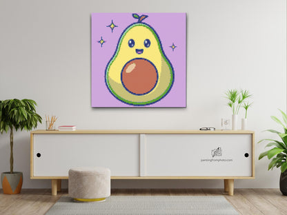 Diamond Painting - Sød avocado