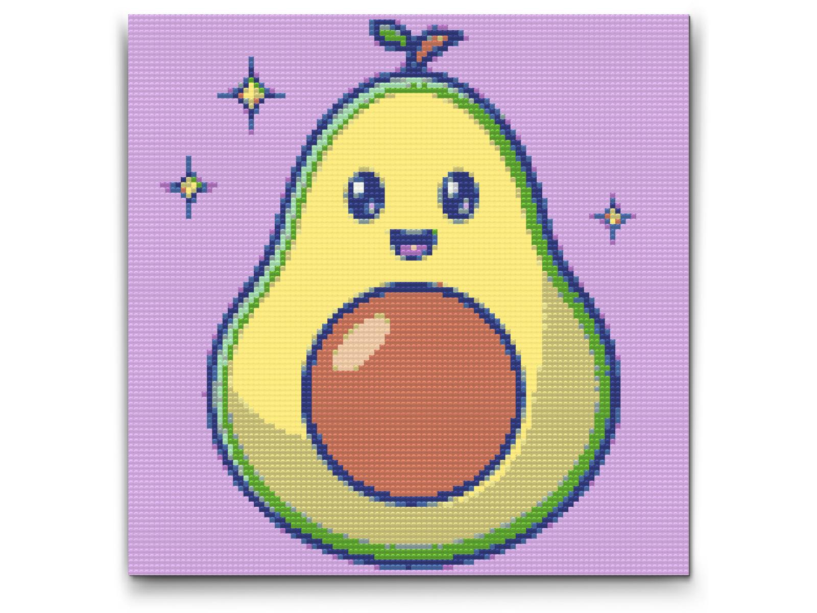 Diamond Painting - Sød avocado