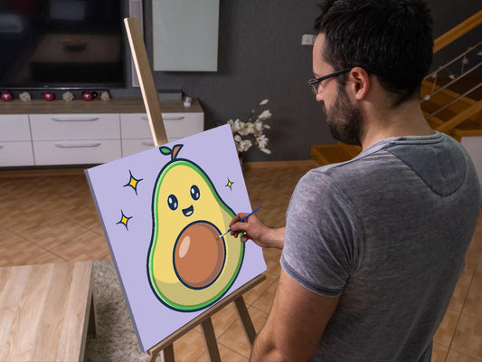 Paint by Numbers - Sød avocado