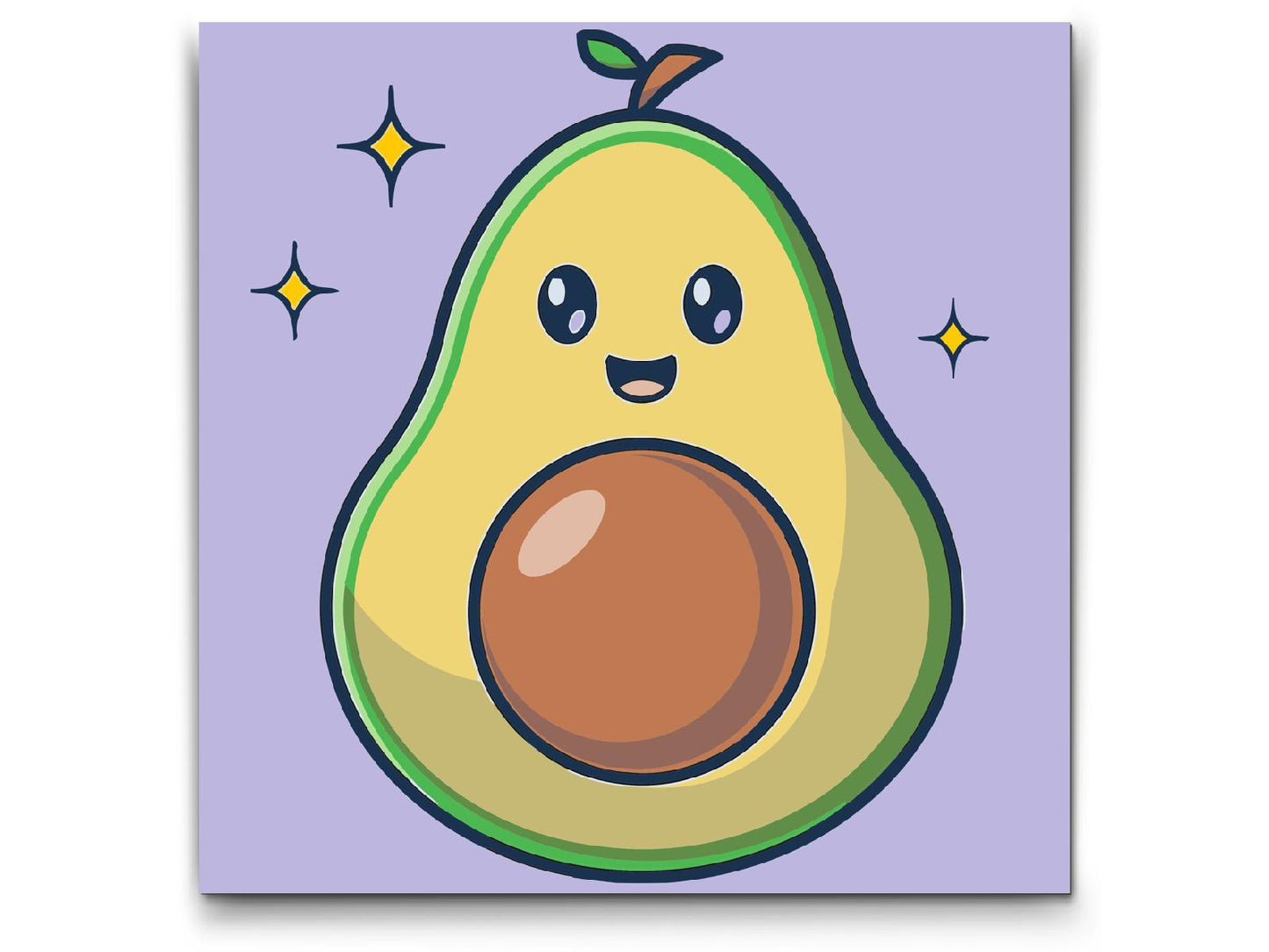 Paint by Numbers - Sød avocado