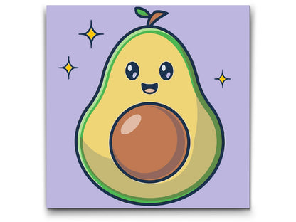 Paint by Numbers - Sød avocado