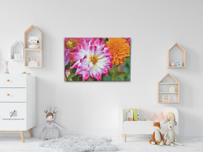 Diamond Painting - Dahliablomst