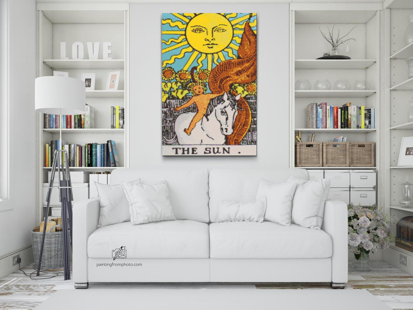 Diamond Painting - Tarotkort - Solen