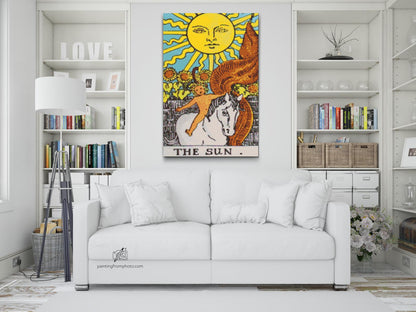 Diamond Painting - Tarotkort - Solen