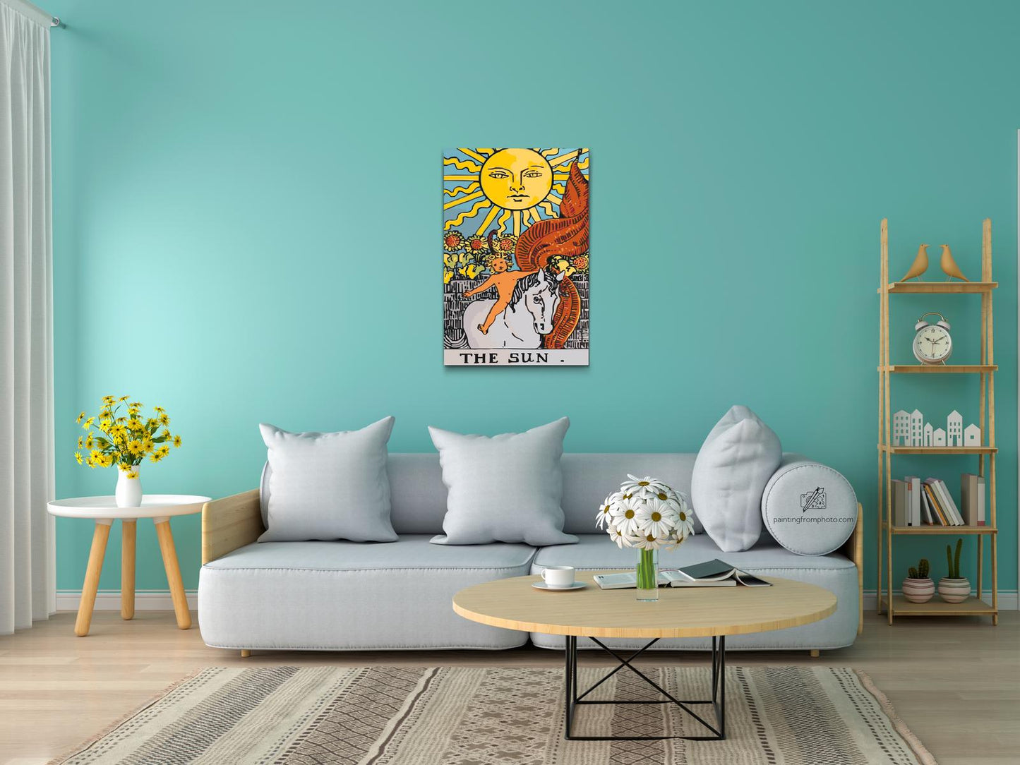 Paint by Numbers - Tarotkort - Solen