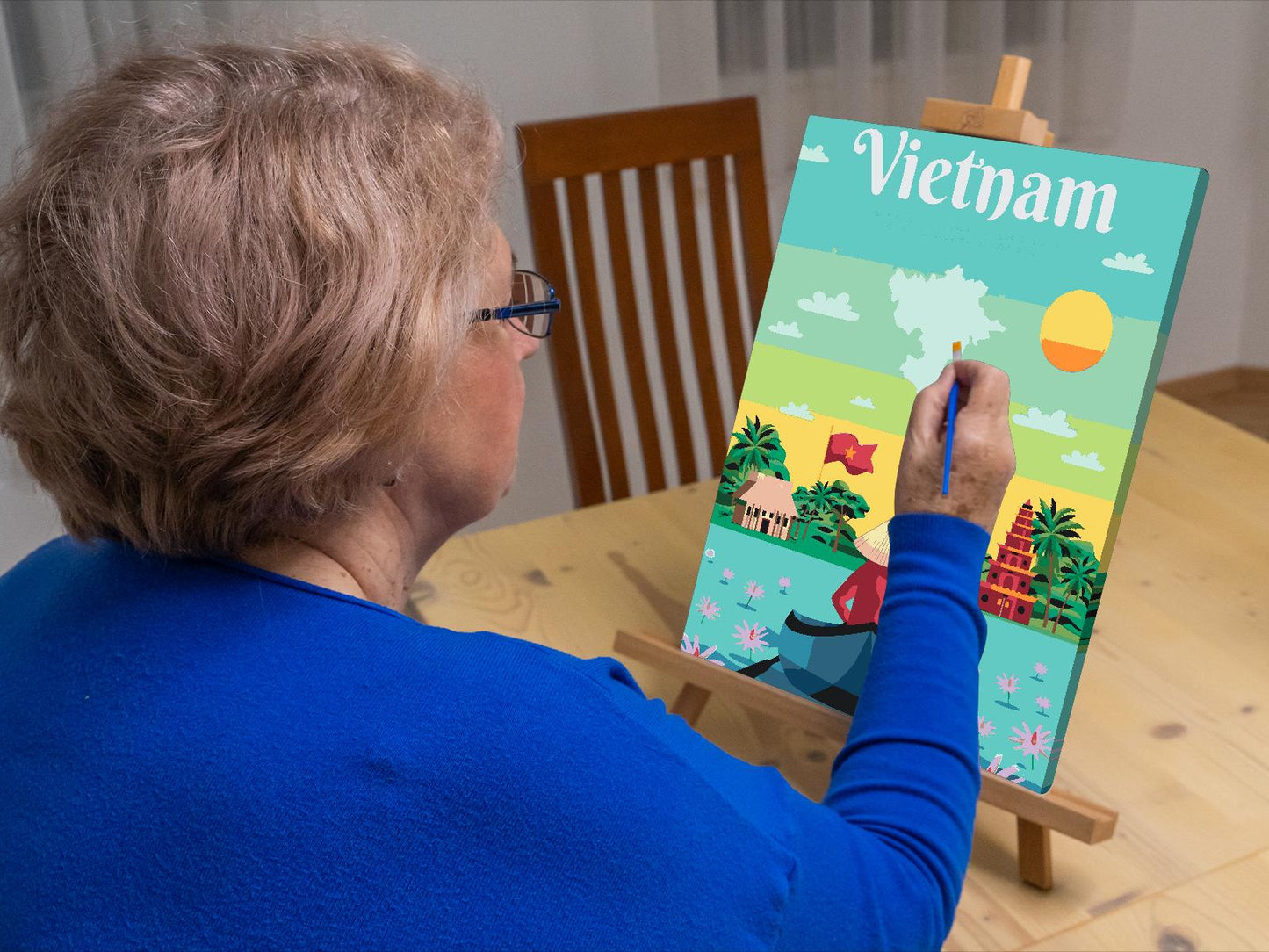 Paint by Numbers - Vietnam-plakat