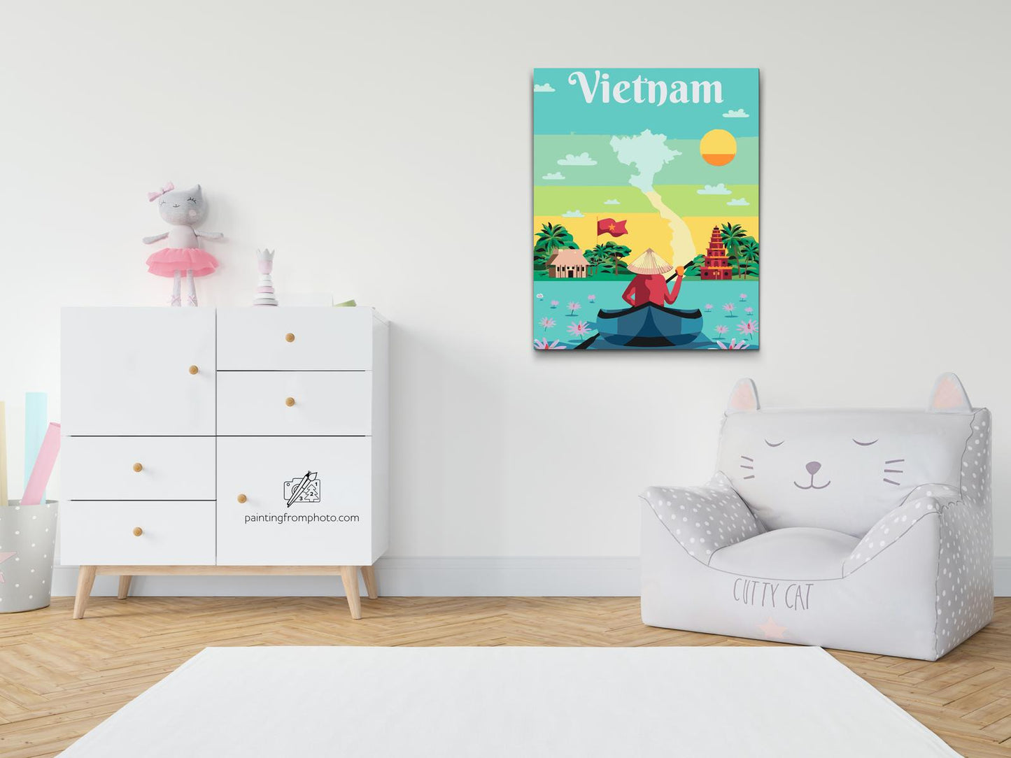 Paint by Numbers - Vietnam-plakat