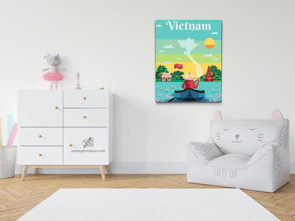Paint by Numbers - Vietnam-plakat