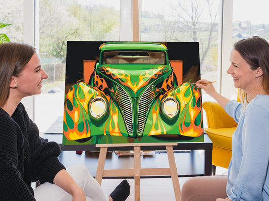 Paint by Numbers - Ildvogn
