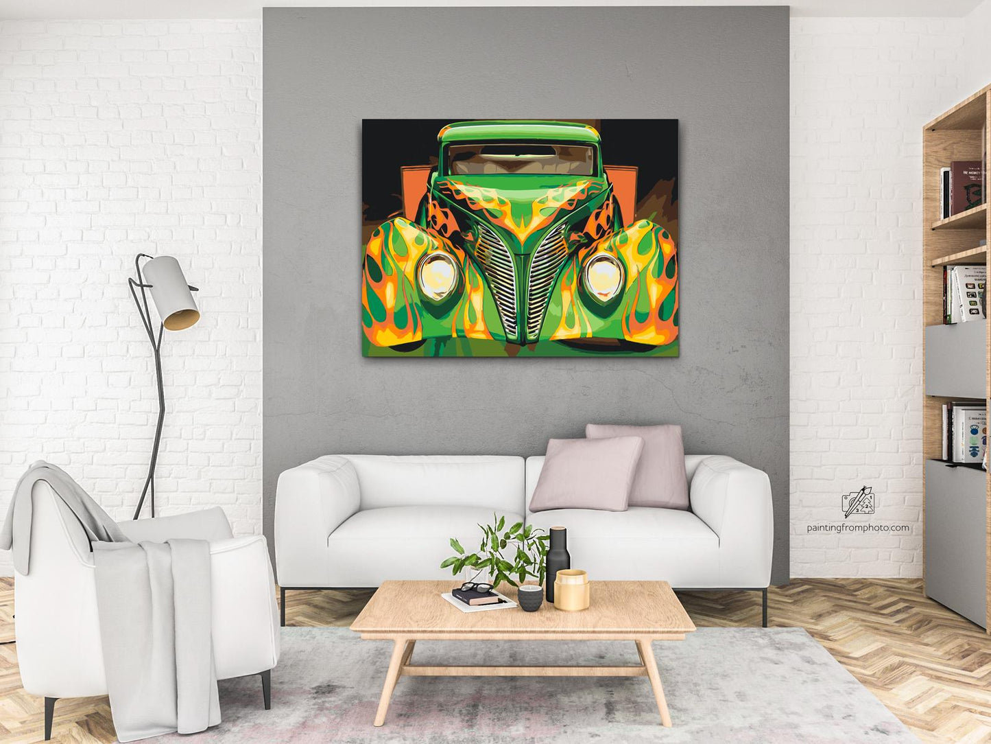 Paint by Numbers - Ildvogn