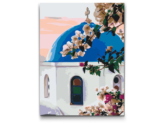 Paint by Numbers - Santorini 2
