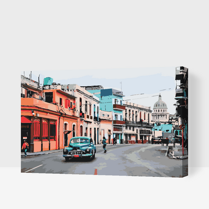 Paint by Numbers - Gamle Havana