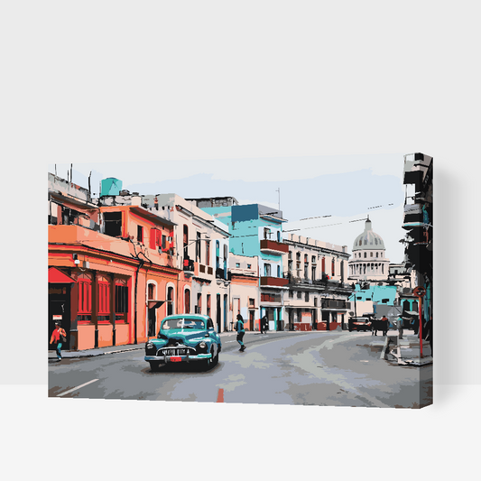Paint by Numbers - Gamle Havana