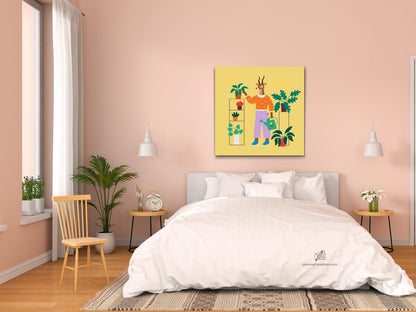 Paint by Numbers - Illustration - Hjort