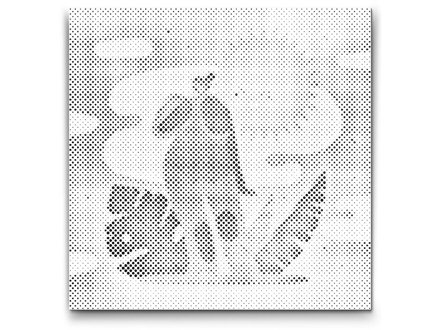 Mal-med-prikker -  Illustration - Solbadning