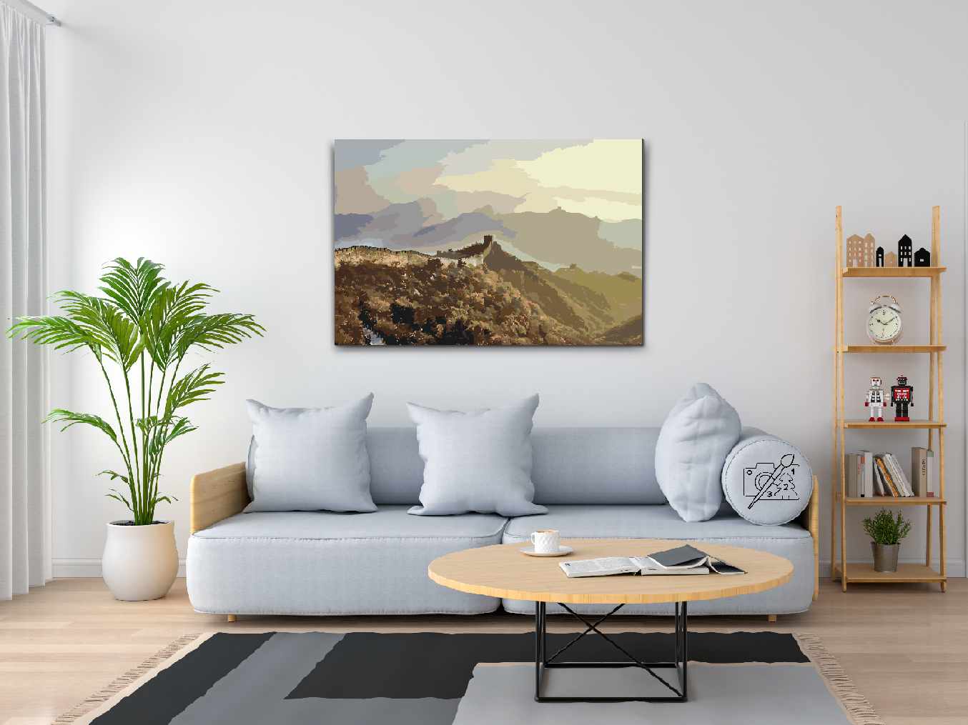 Paint by Numbers - Den Kinesiske Mur