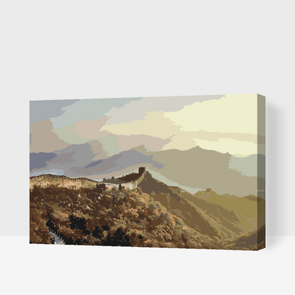 Paint by Numbers - Den Kinesiske Mur