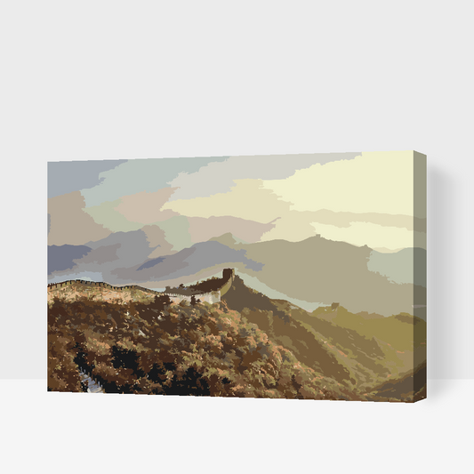 Paint by Numbers - Den Kinesiske Mur