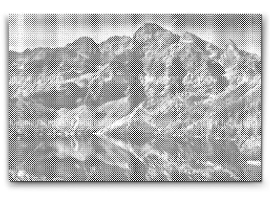 Mal-med-prikker -  Zakopane – Polen