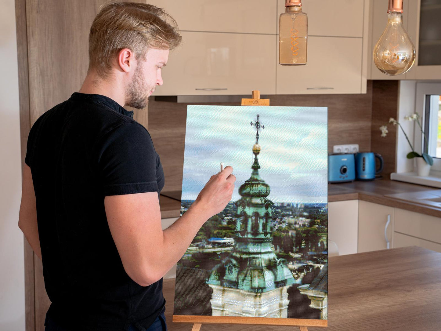 Diamond Painting - Lublin Domkirke – Polen