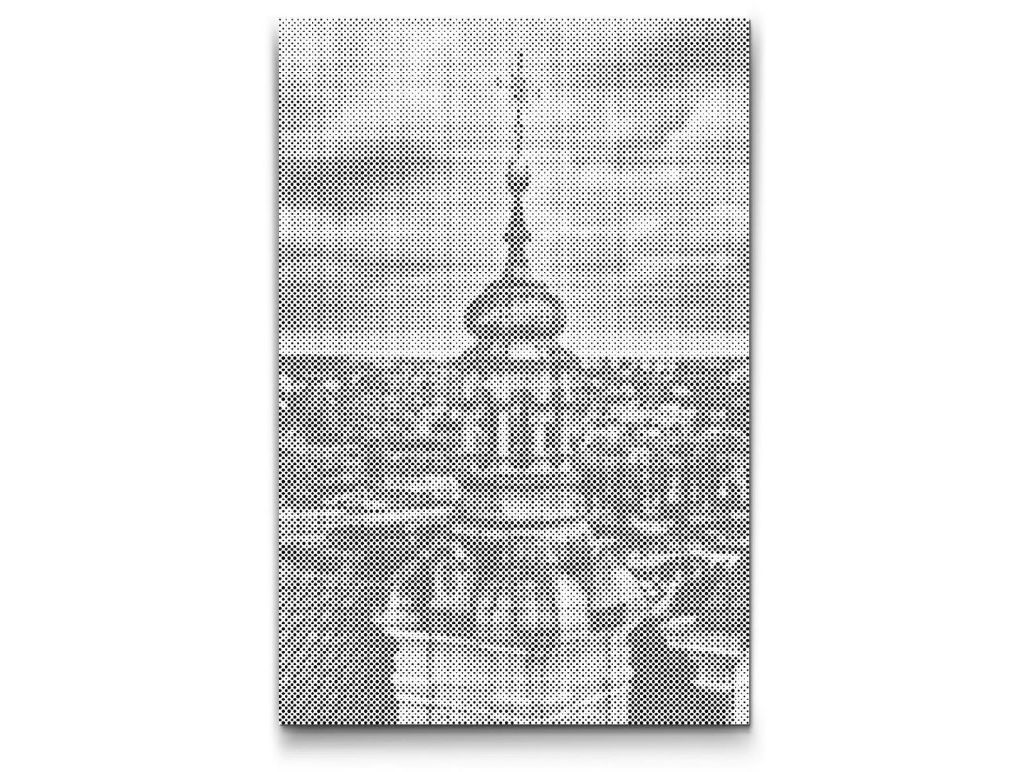 Mal-med-prikker -  Lublin Domkirke – Polen