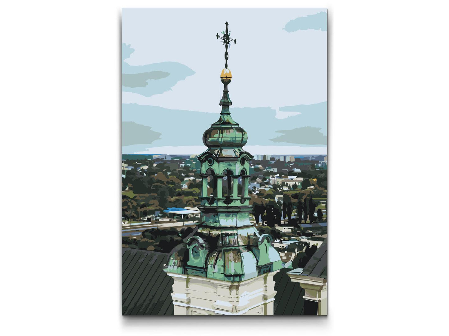 Paint by Numbers - Lublin Domkirke – Polen