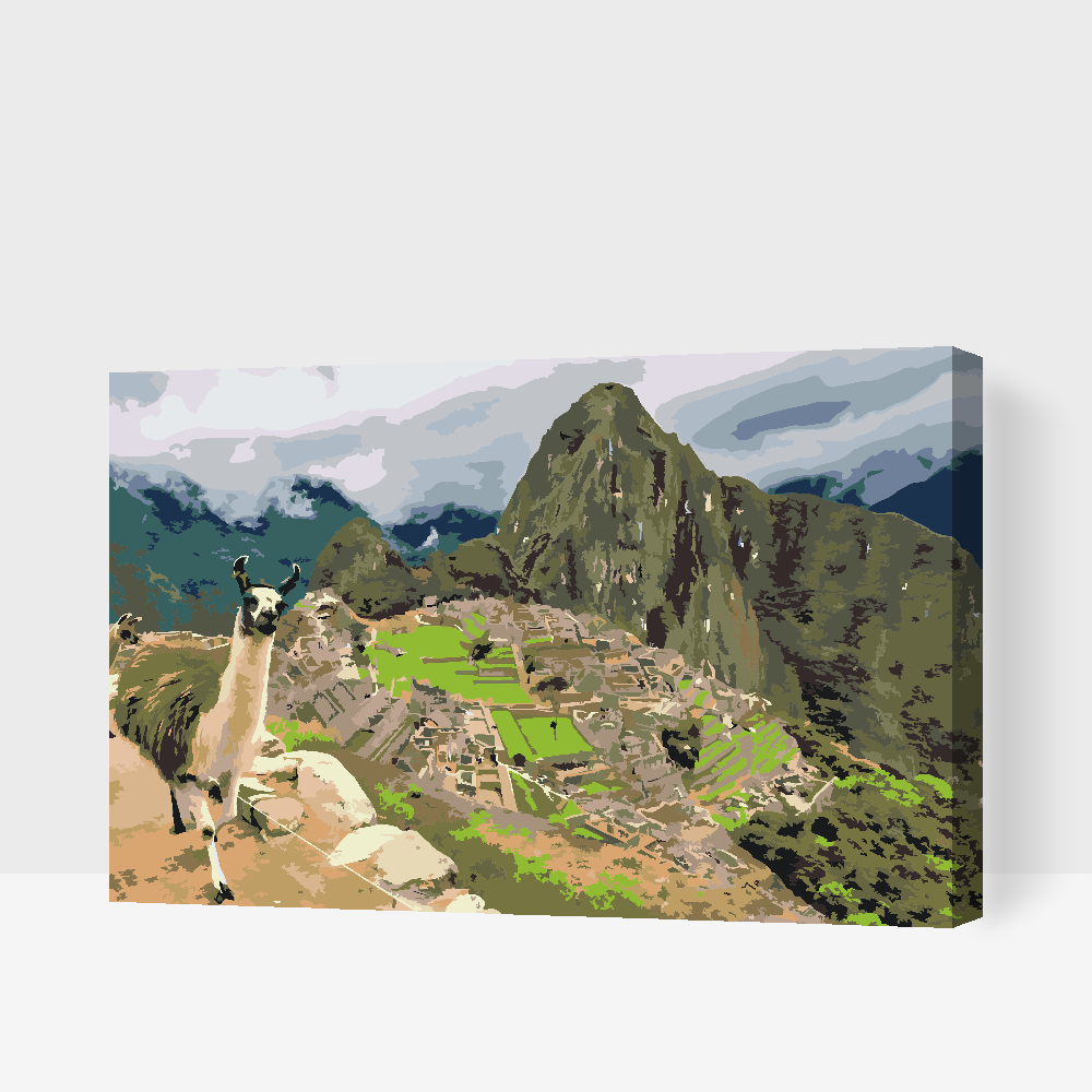 Paint by Numbers - Machu Picchu