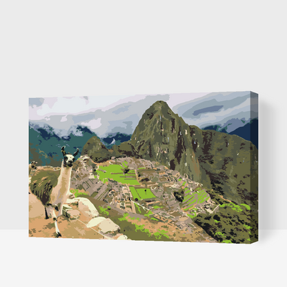 Paint by Numbers - Machu Picchu