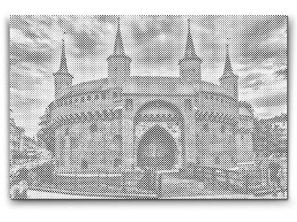 Mal-med-prikker -  Barbican – Polen