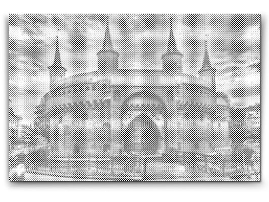Mal-med-prikker -  Barbican – Polen