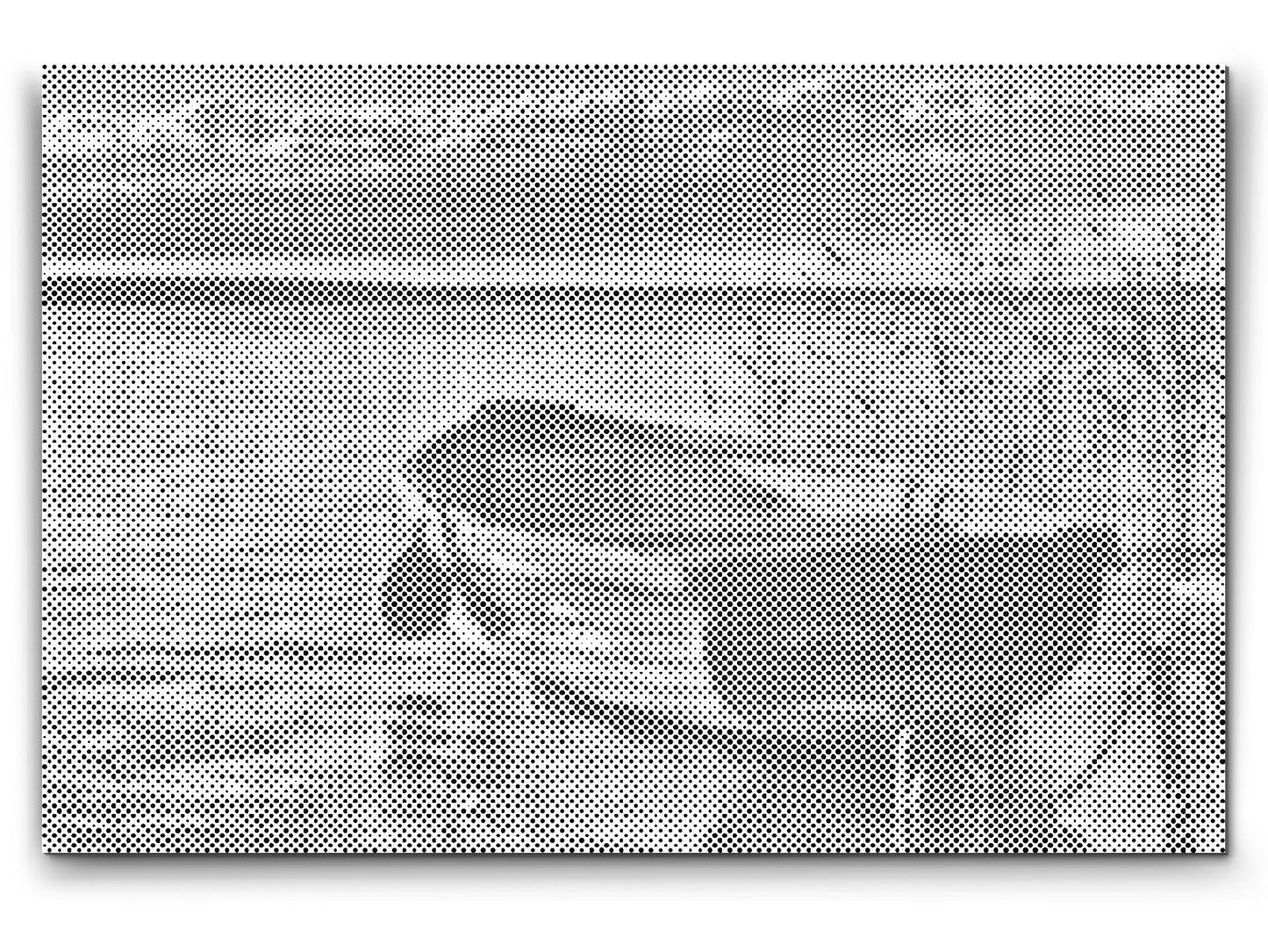 Mal-med-prikker -  Balaton, båd – Ungarn