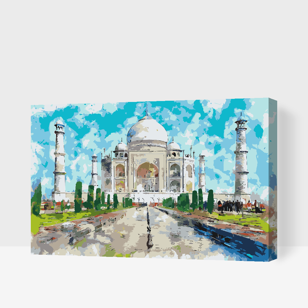 Paint by Numbers - Taj Mahal 2