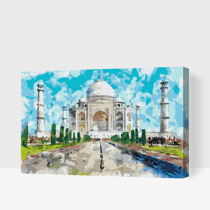 Paint by Numbers - Taj Mahal 2