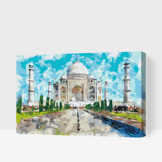 Paint by Numbers - Taj Mahal 2
