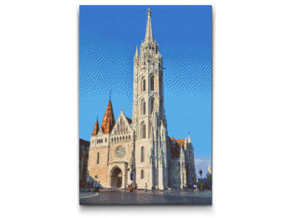 Diamond Painting - Matthias Kirke – Ungarn