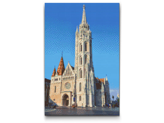 Diamond Painting - Matthias Kirke – Ungarn