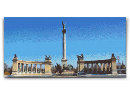 Diamond Painting - Heltenes Plads – Ungarn