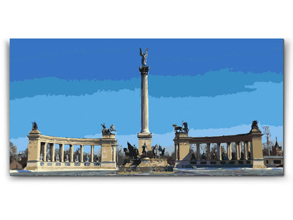 Paint by Numbers - Heltenes Plads – Ungarn