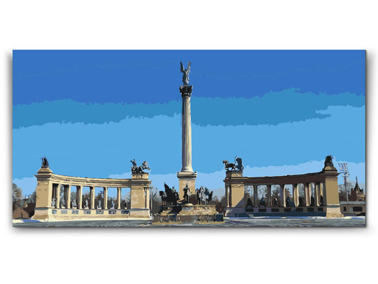 Paint by Numbers - Heltenes Plads – Ungarn