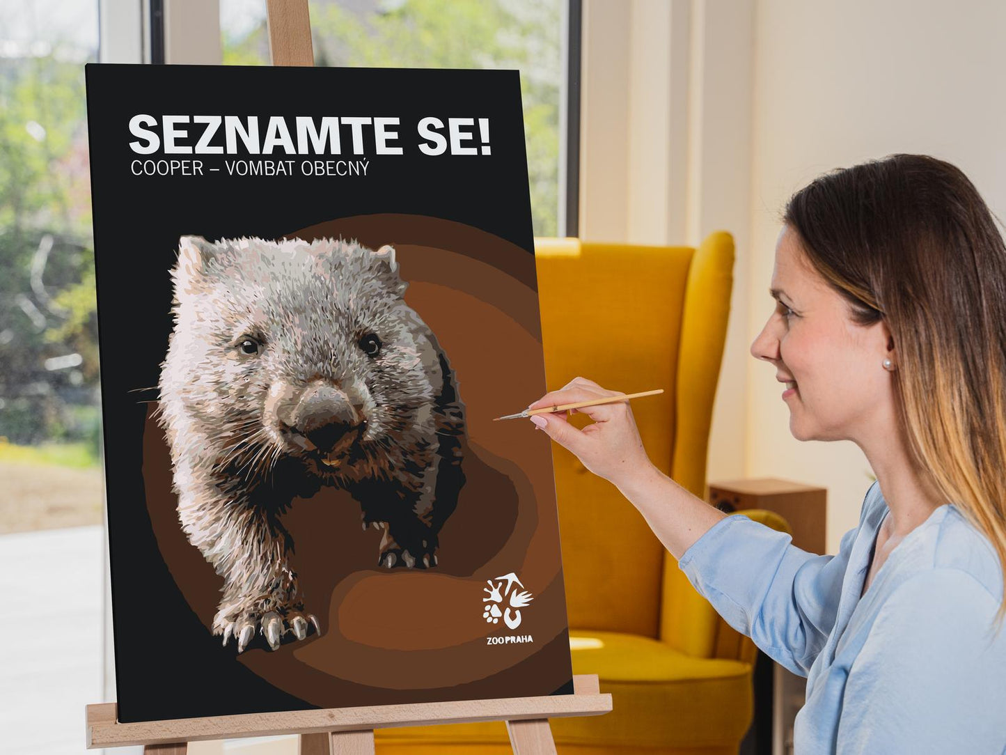 Paint by Numbers - ZOO Praha Cooper