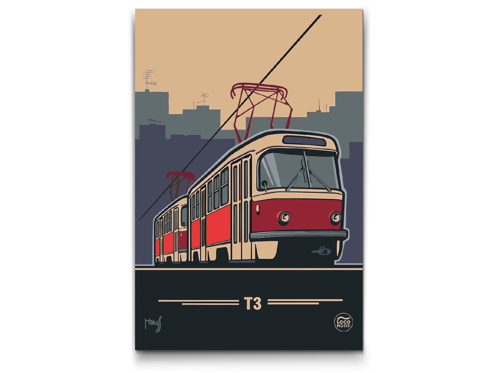 Paint by Numbers - DPP Praha, tramvaj