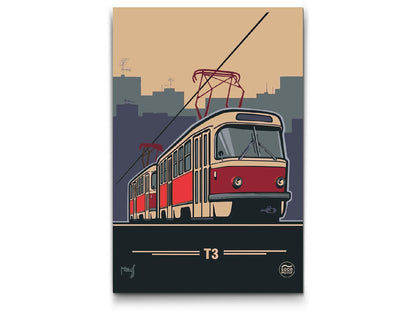 Paint by Numbers - DPP Praha, tramvaj