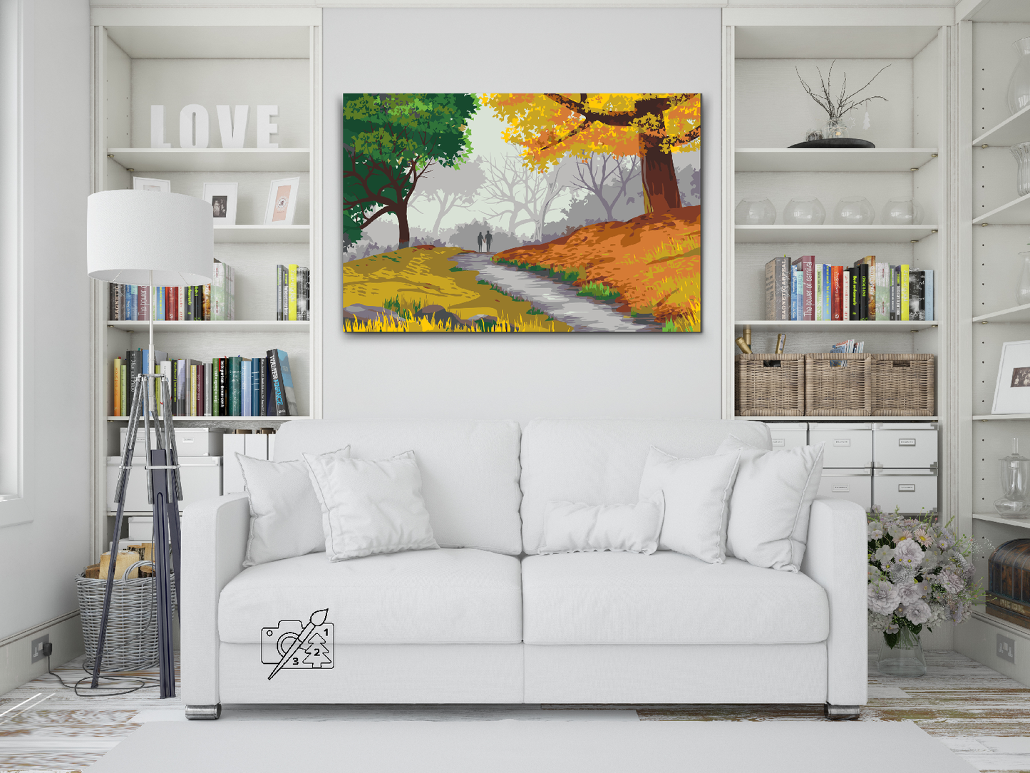 Paint by Numbers - Efterårsnatur